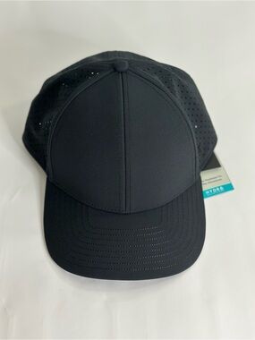 Melin Hydro A-Game Snapback Hat In Black XL Water Resistant Performance Cap NWT